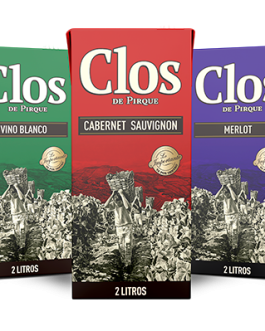 CLOS TETRA 2 LTS. MERLOT 2000CC
